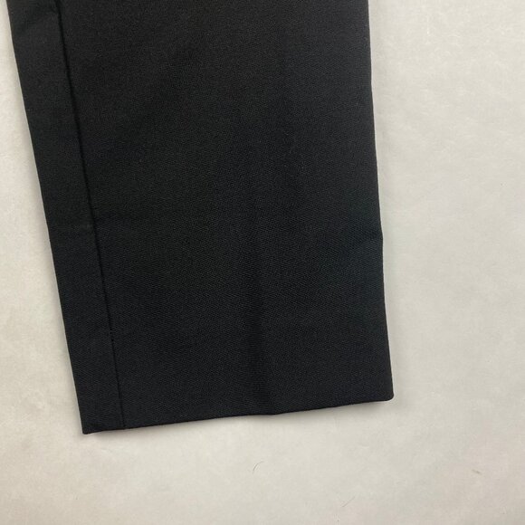 J Crew Factory Size 8 Black Slim-Fit Full Length Trouser Dress Pants - Picture 5 of 11